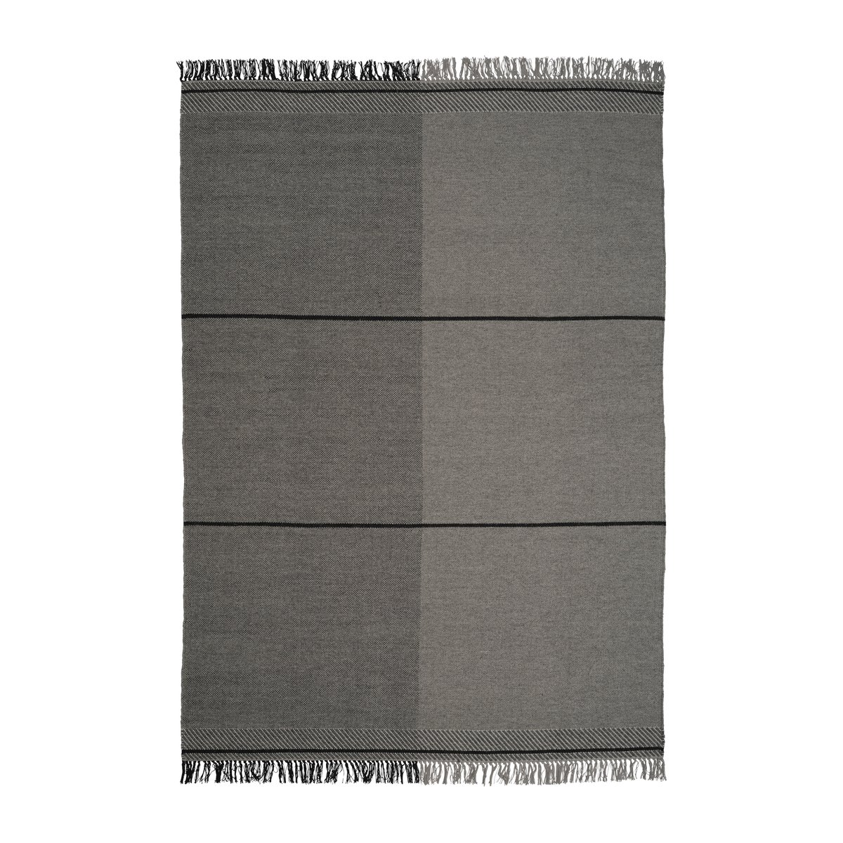 Bilde av Linie Design Mindful Soul ullteppe 200 x 300 cm Stone-grey