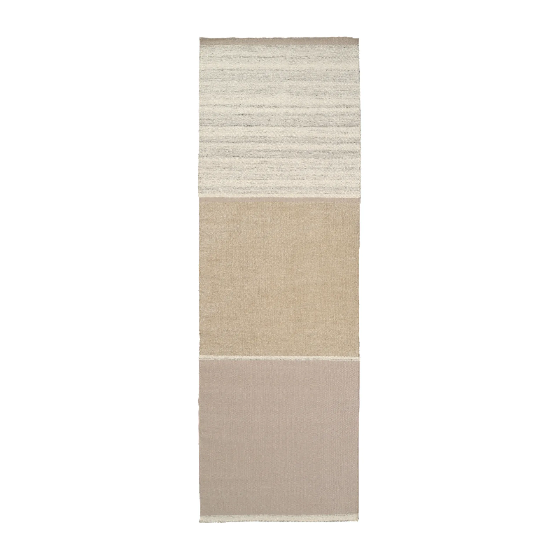 Modest Ease teppe 80 x 250 cm, Beige Linie Design