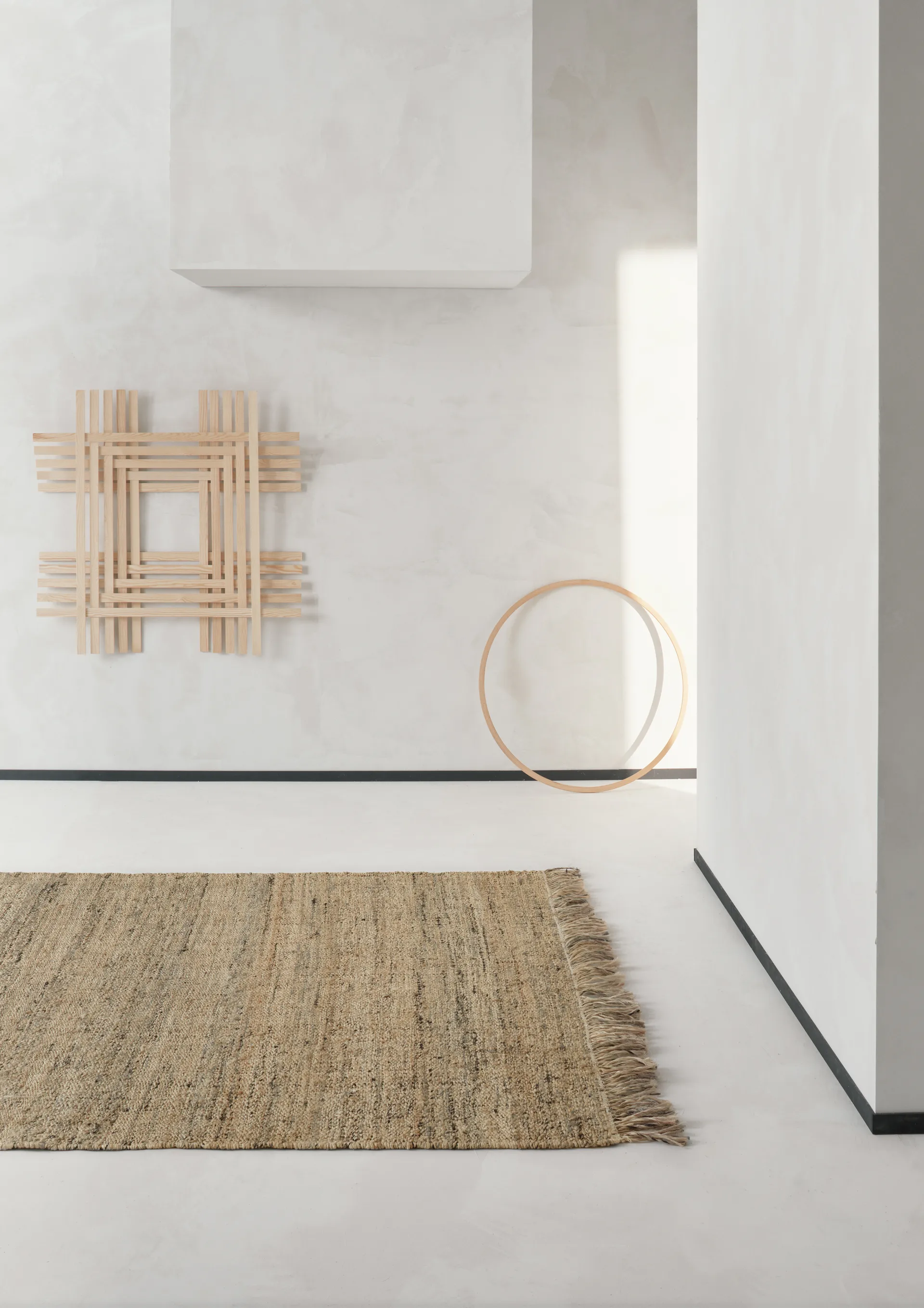 Nessa juteteppe 140 x 200 cm, Natural Linie Design