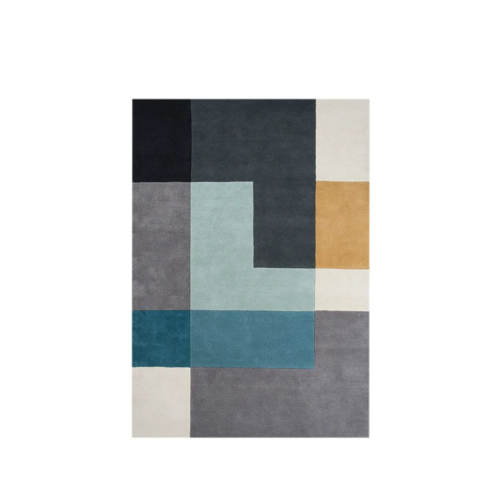Ometri teppe, Aqua, 170 x 240 cm Linie Design
