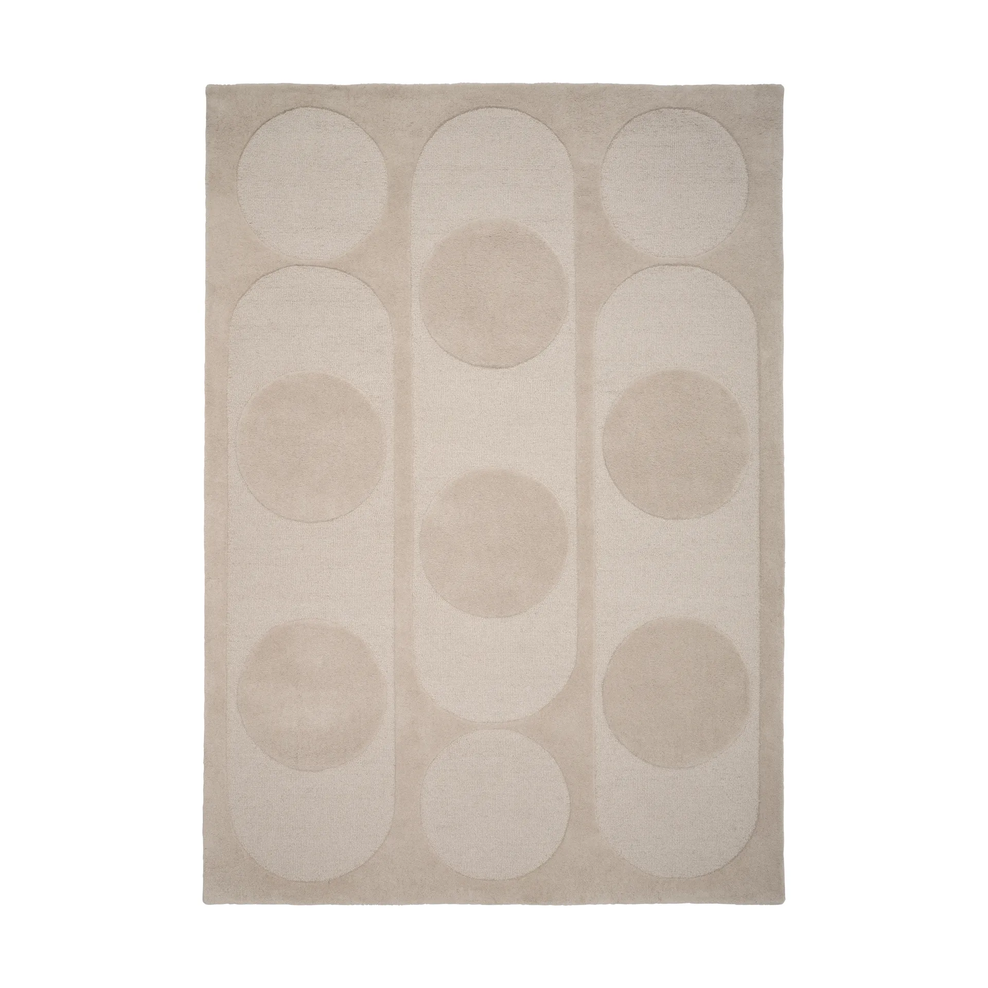Orb Alliance ullteppe, Chalk, 250 x 350 cm Linie Design