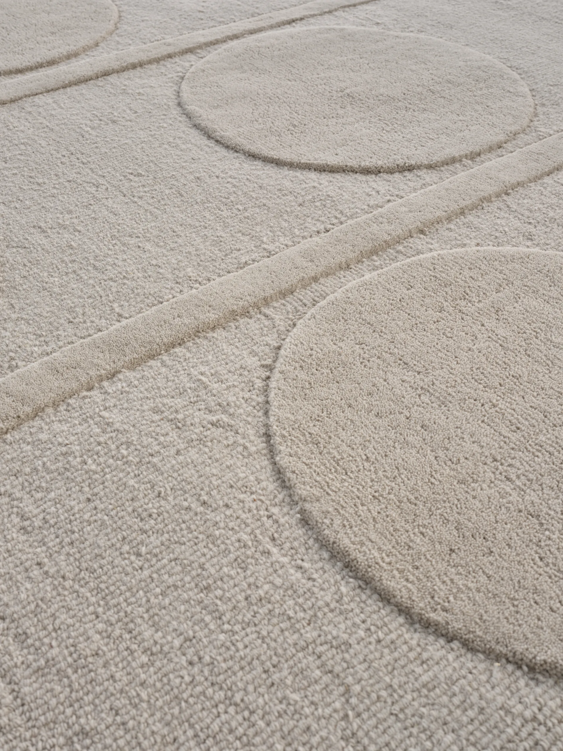 Orb Alliance ullteppe, Chalk, 250 x 350 cm Linie Design