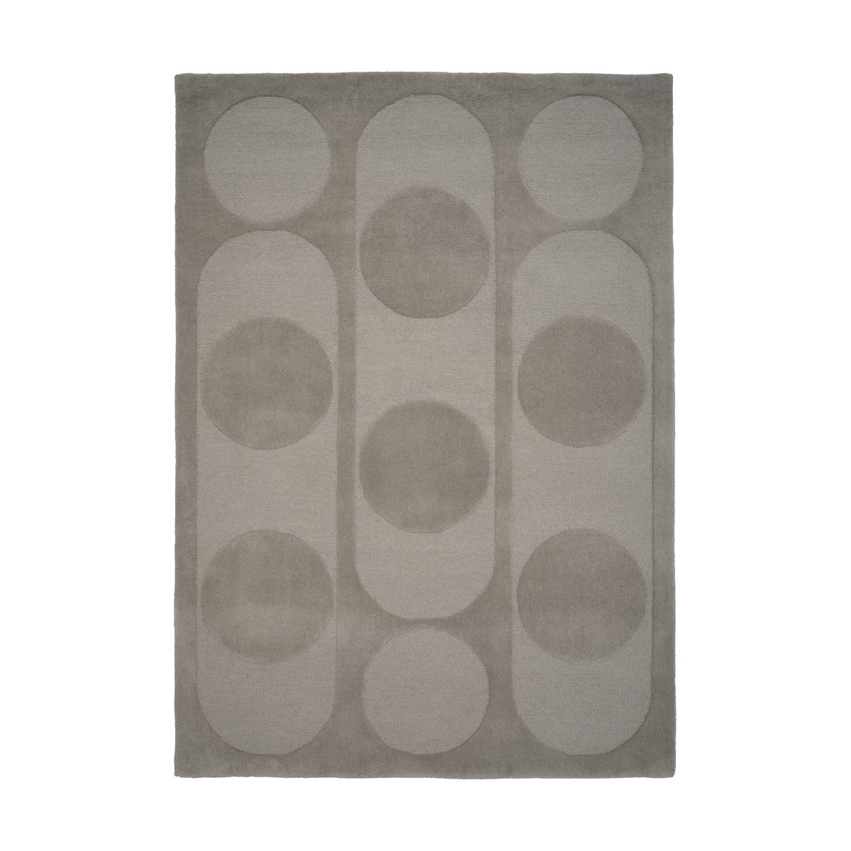 Bilde av Linie Design Orb Alliance ullteppe Grey 200 x 300 cm