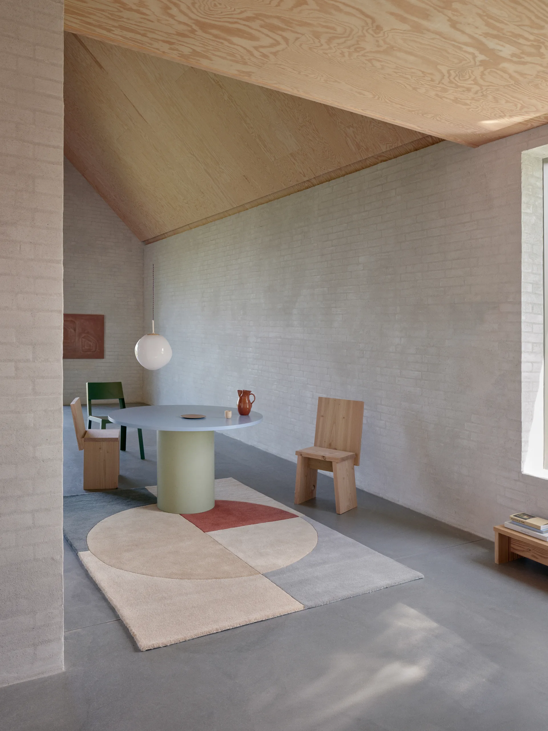 Radiality ullteppe, Ruby, 140 x 200 cm Linie Design