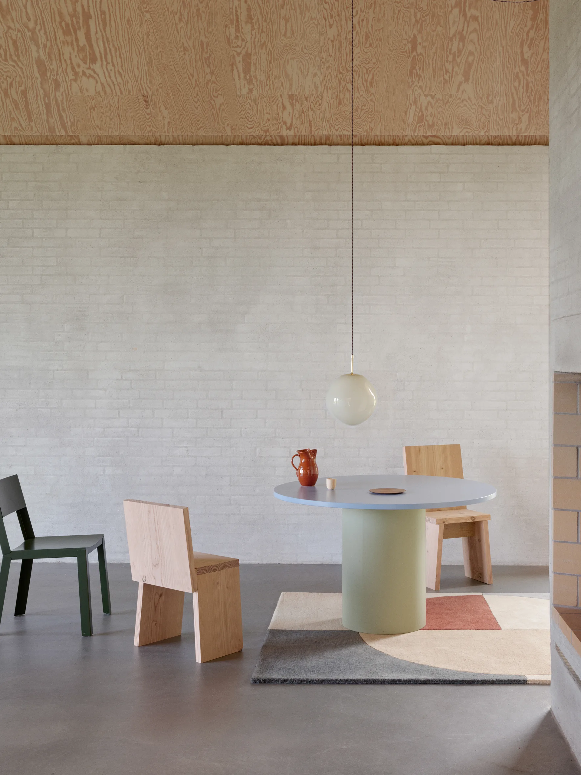 Radiality ullteppe, Ruby, 170 x 240 cm Linie Design