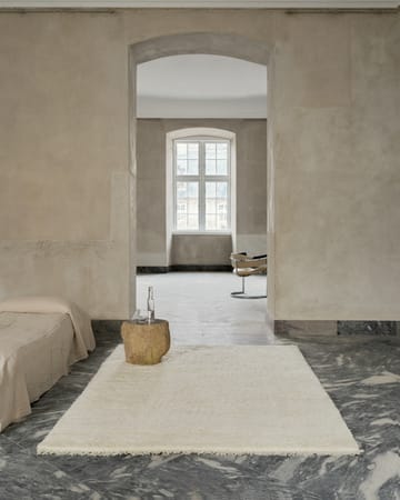 Soft Savannah ullteppe - White, 140 x 200 cm - Linie Design