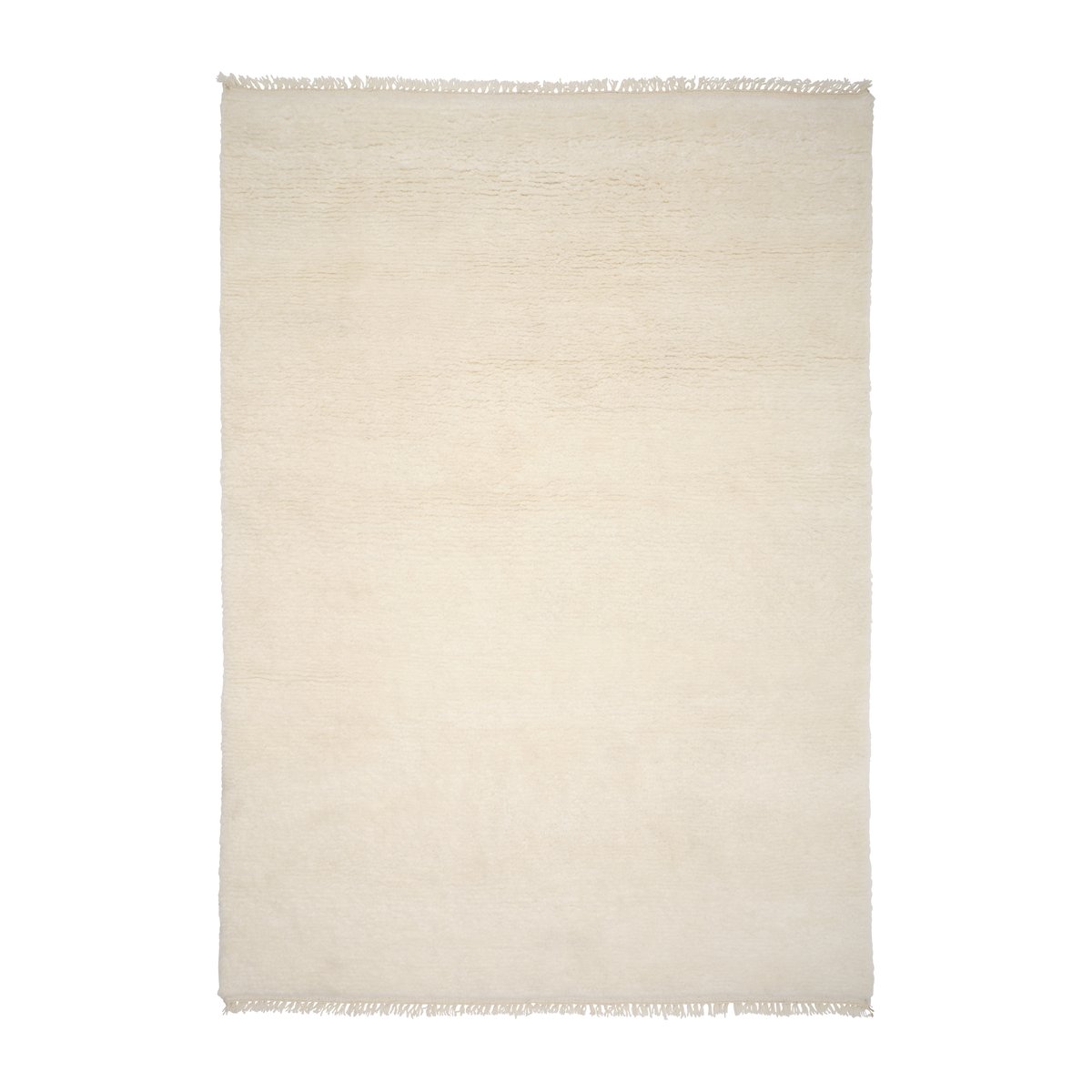 Bilde av Linie Design Soft Savannah ullteppe White 170 x 240 cm