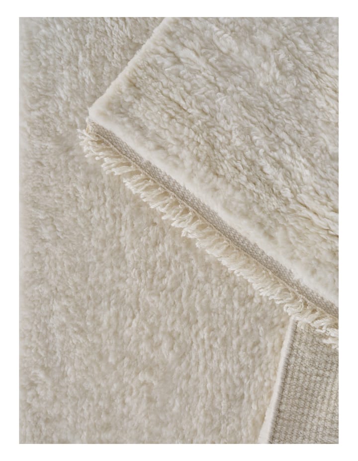 Soft Savannah ullteppe, White, 250 x 350 cm Linie Design