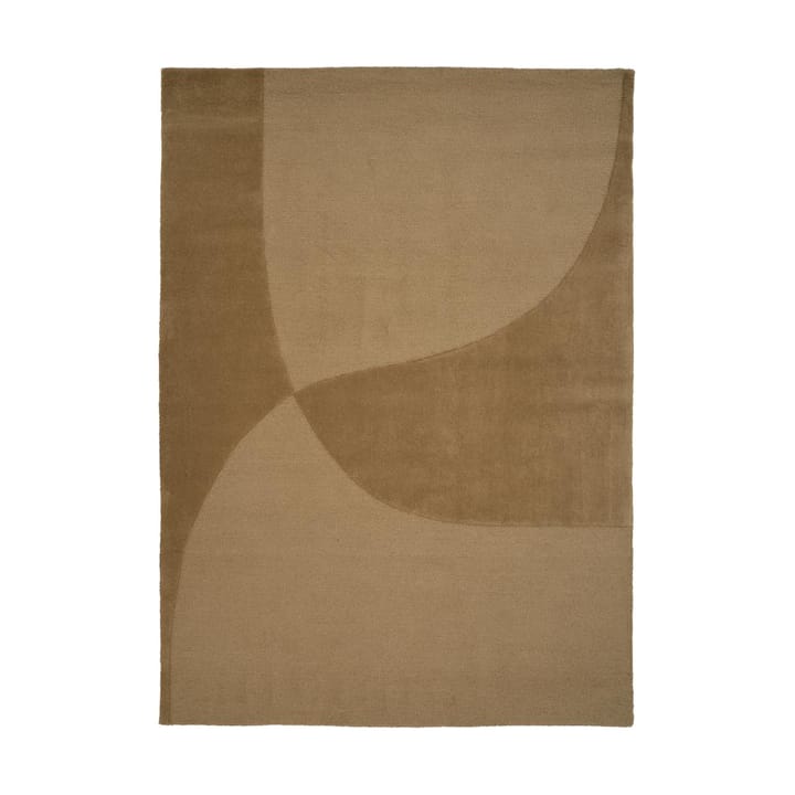 Split Plains teppe - Mustard, 140x200 cm - Linie Design