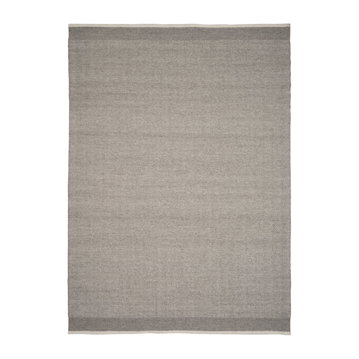 Bilde av Linie Design Stratum Echo ullteppe Grey 140 x 200 cm
