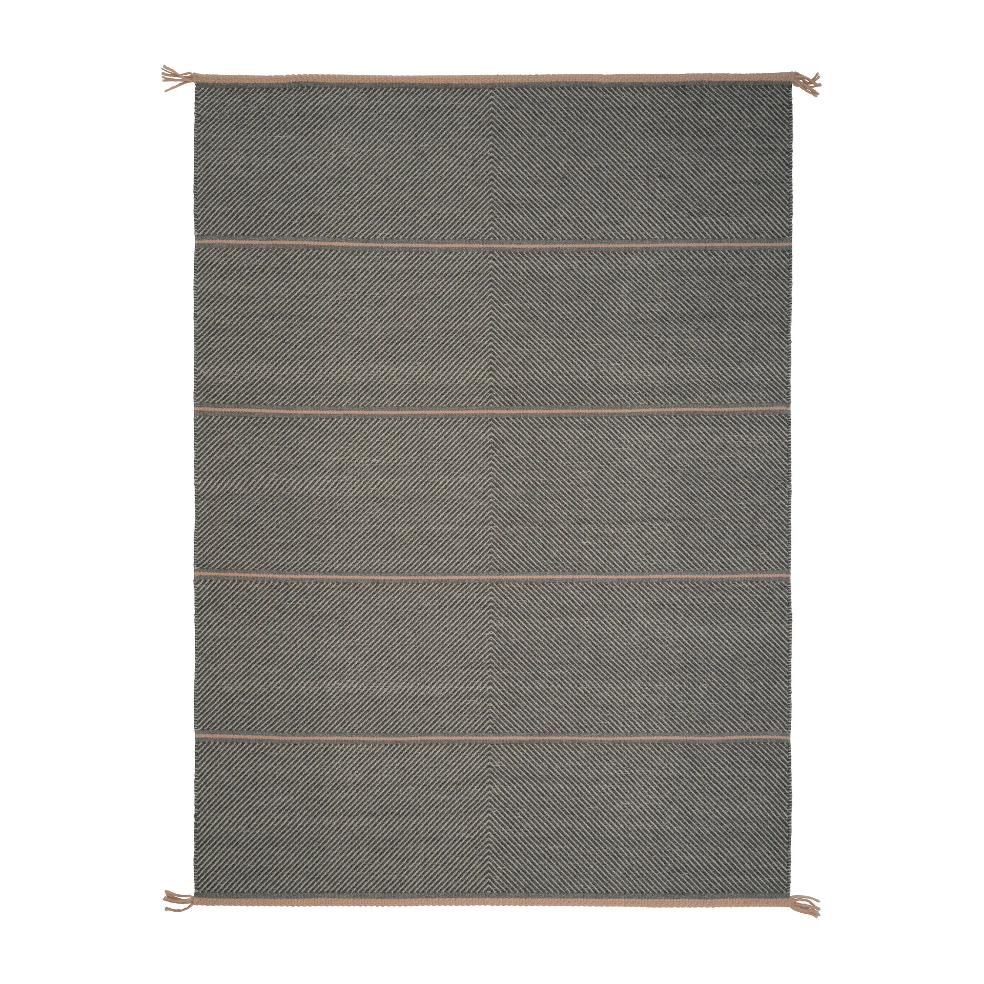 Vision Walk ullteppe 140 x 200 cm, Grey-rose Linie Design