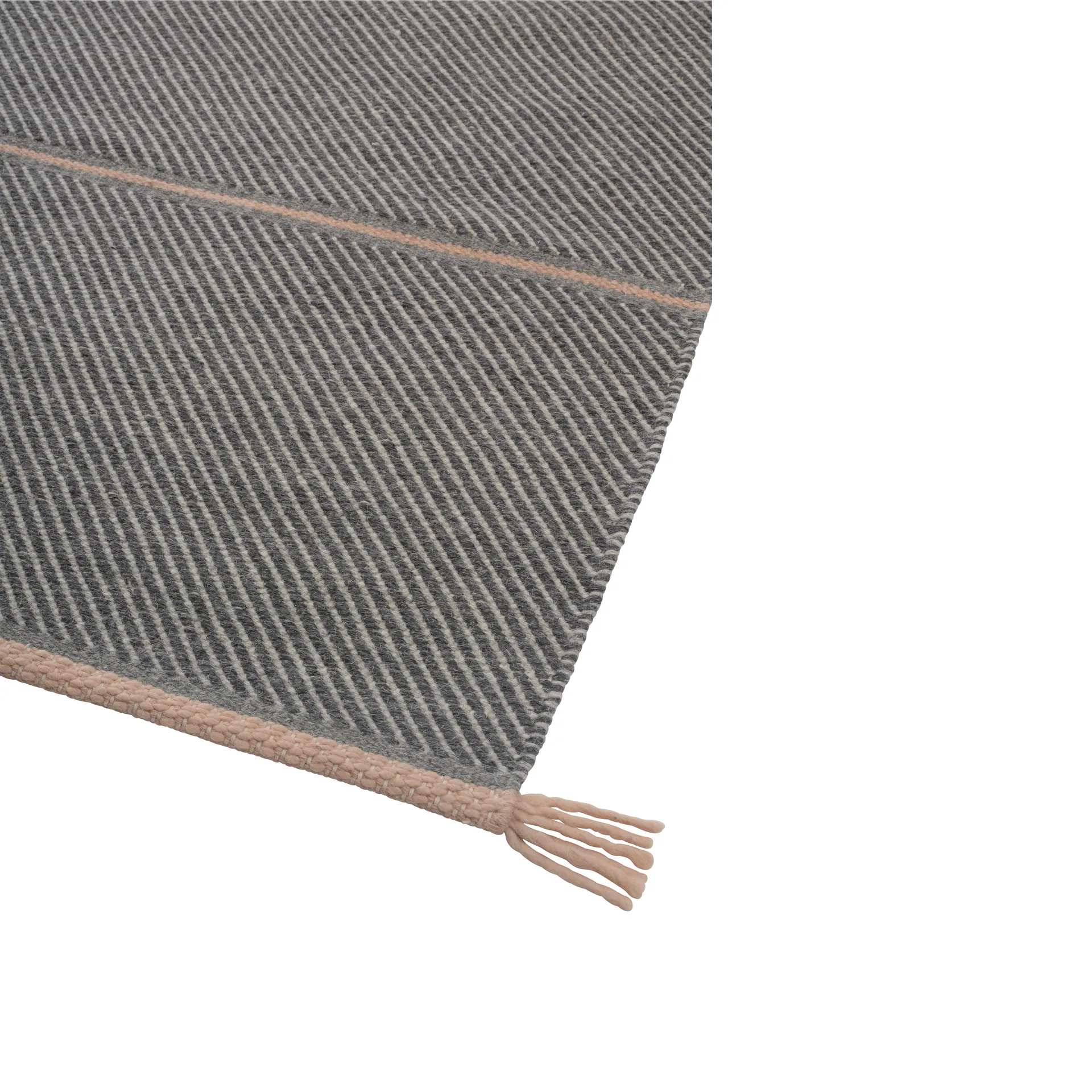 Vision Walk ullteppe 140 x 200 cm, Grey-rose Linie Design