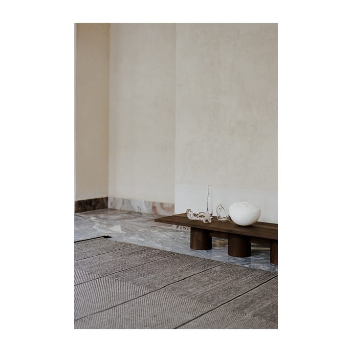 Vision Walk ullteppe 140 x 200 cm, Stone-grey Linie Design