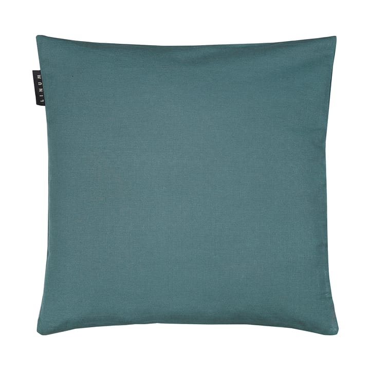 Annabell putetrekk 40x40 cm - Mørk Gråturkis - Linum