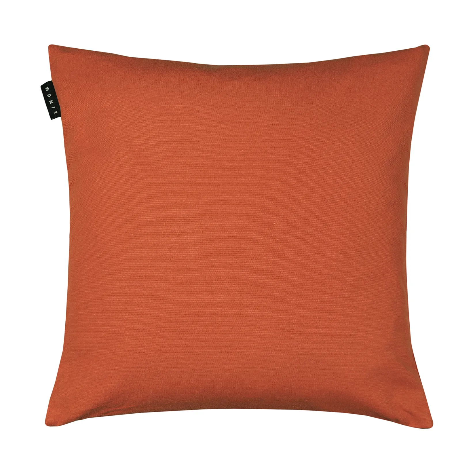 Annabell putetrekk 40x40 cm, Rustorange Linum