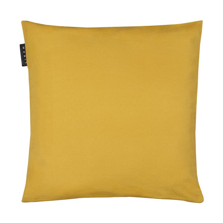 Annabell putetrekk 40x40 cm - Sennepsgul - Linum