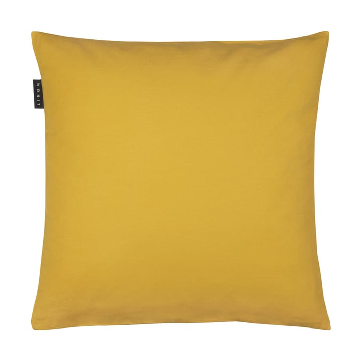 Annabell putetrekk 50x50 cm - Sennepsgul - Linum