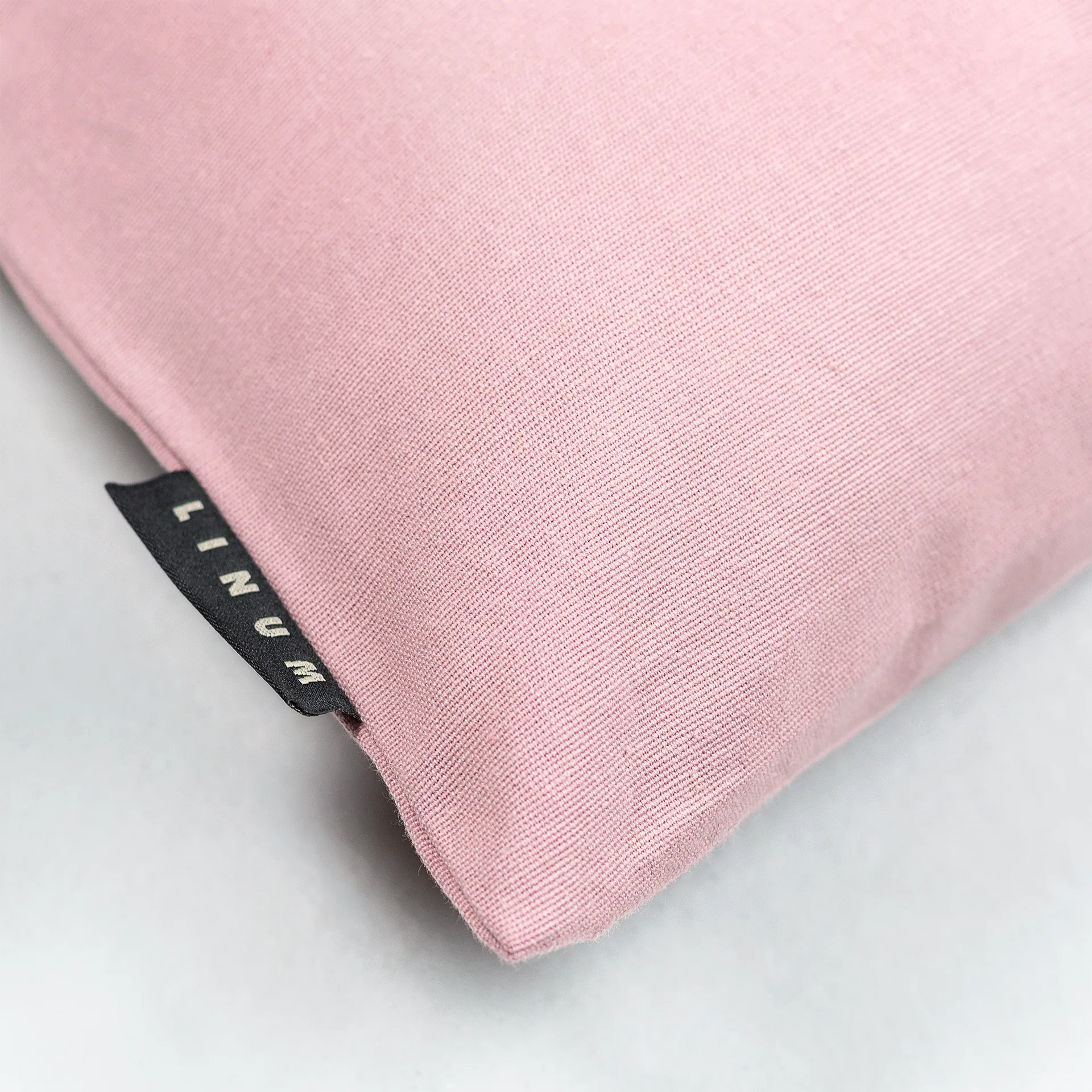 Annabell putetrekk 50x50 cm, Støvete rosa Linum