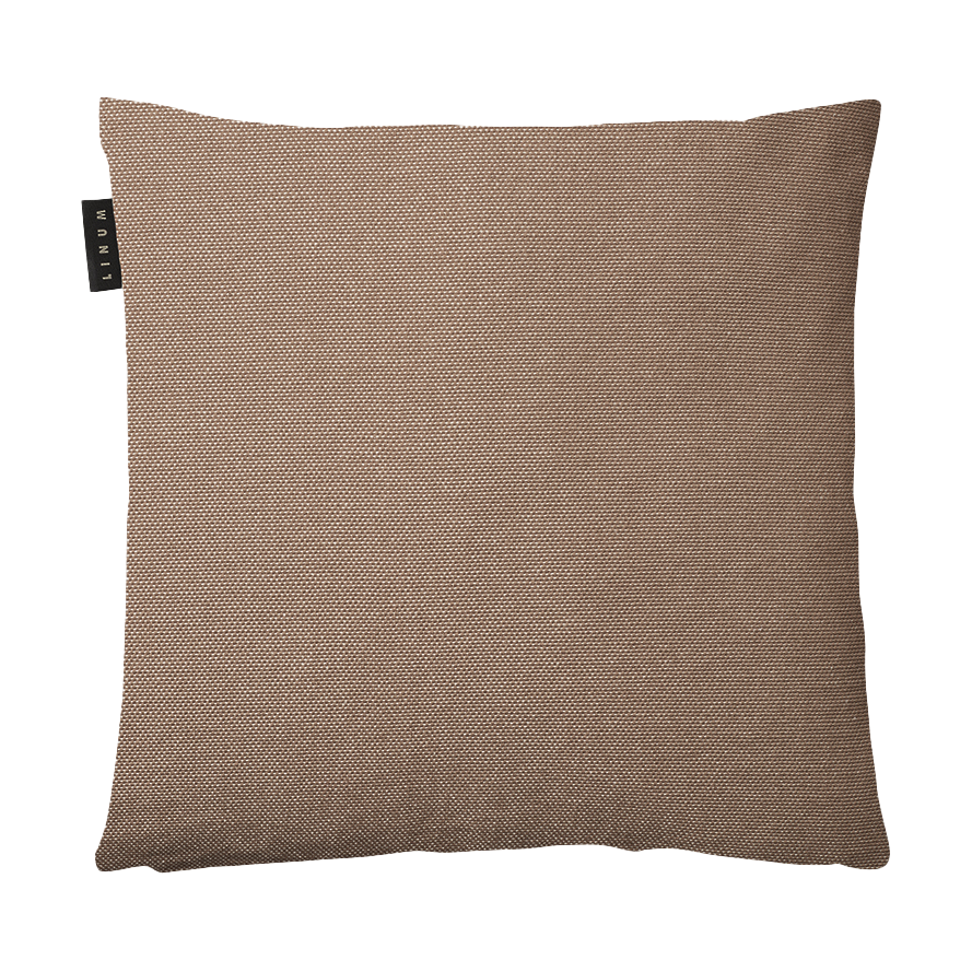 Bilde av Linum Pepper putetrekk 40x40 cm Mørk muldvarpbrun