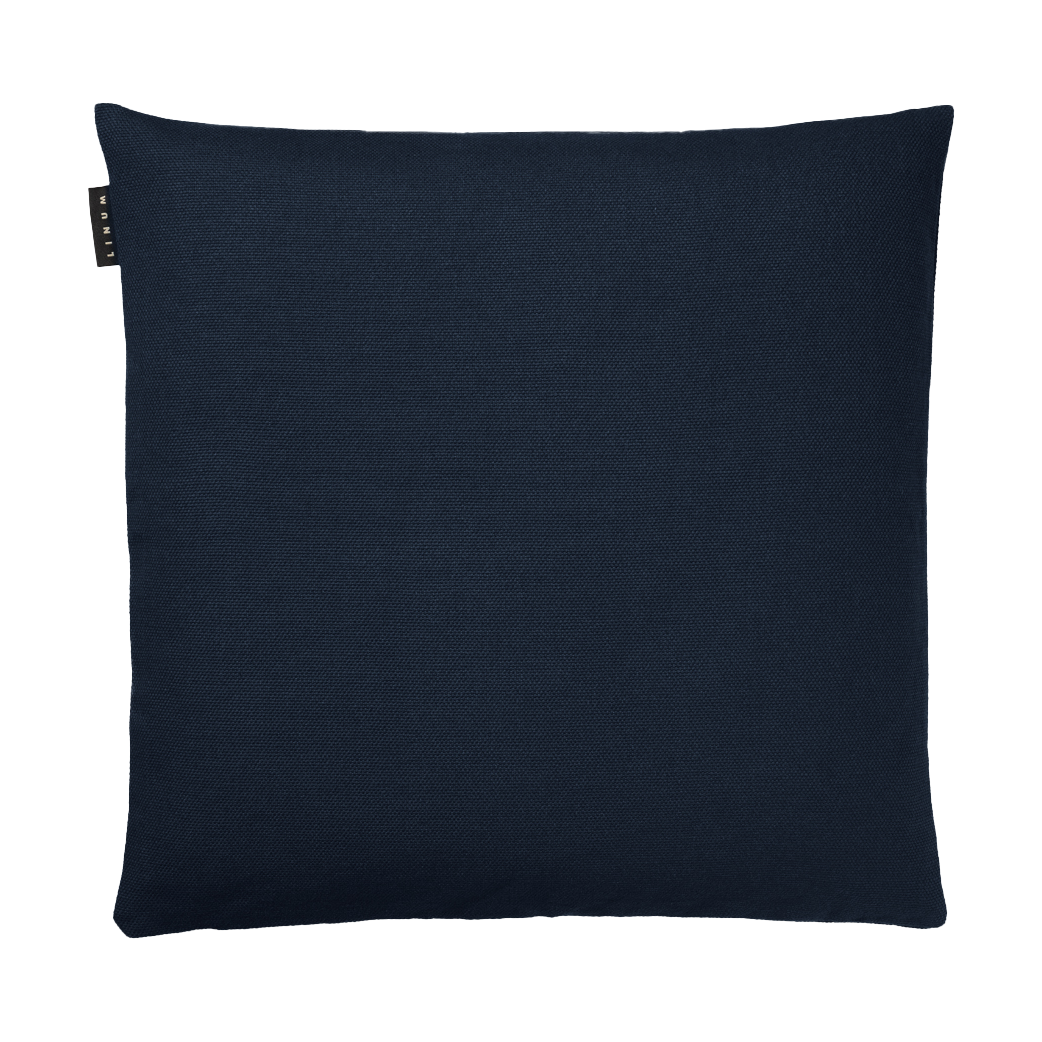 Bilde av Linum Pepper putetrekk 50x50 cm Mørk marineblå