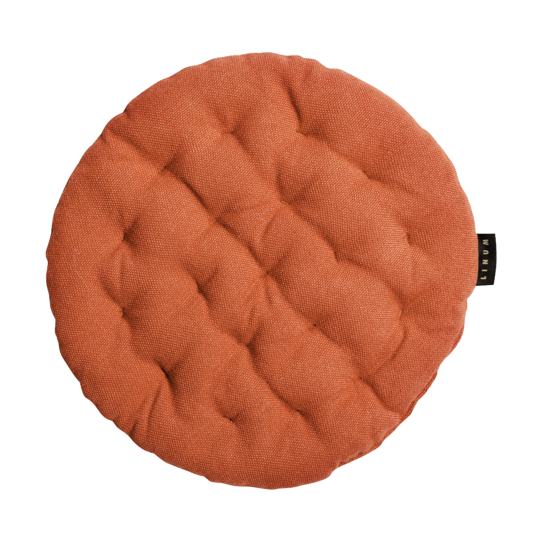 Linum Pepper stolpute 37 cm Rustorange | Skandinavisk Design | Stolputer | Oransje