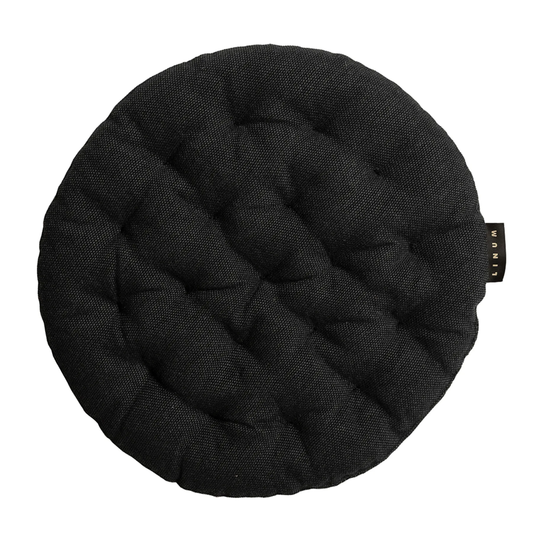 Pepper stolpute Ø37 cm, Sort melerad Linum