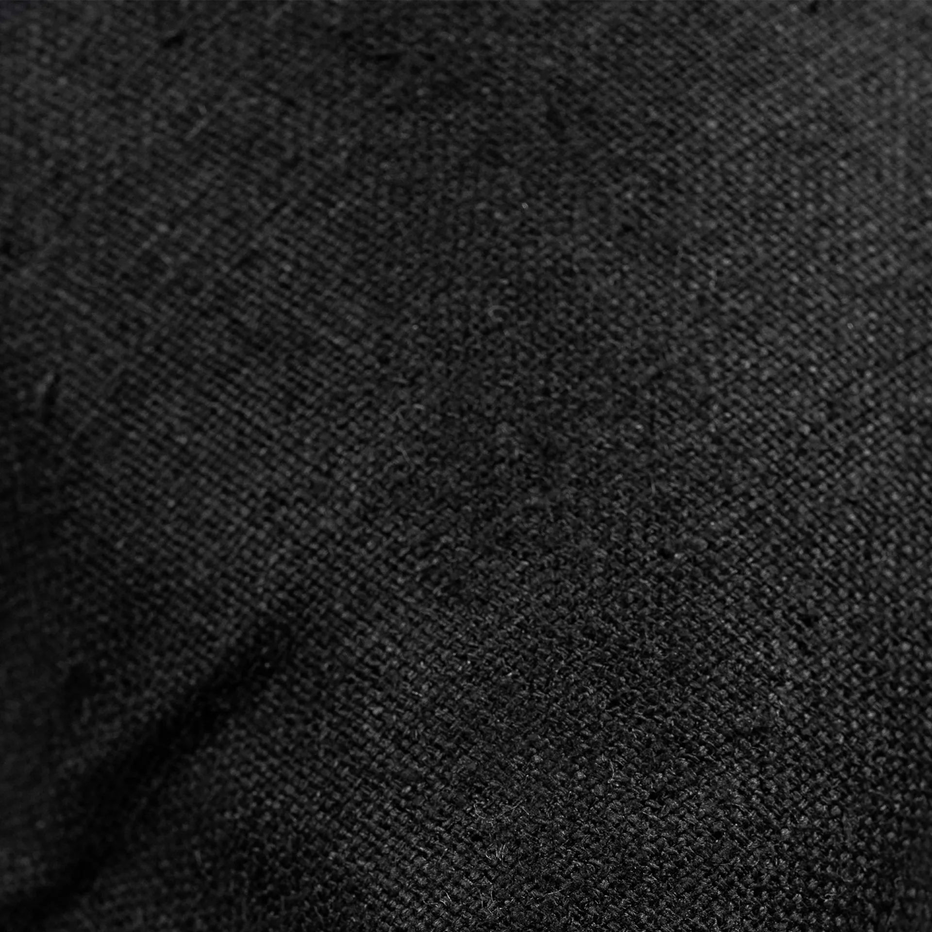 Seta putetrekk 50 x 50 cm, Sort Linum