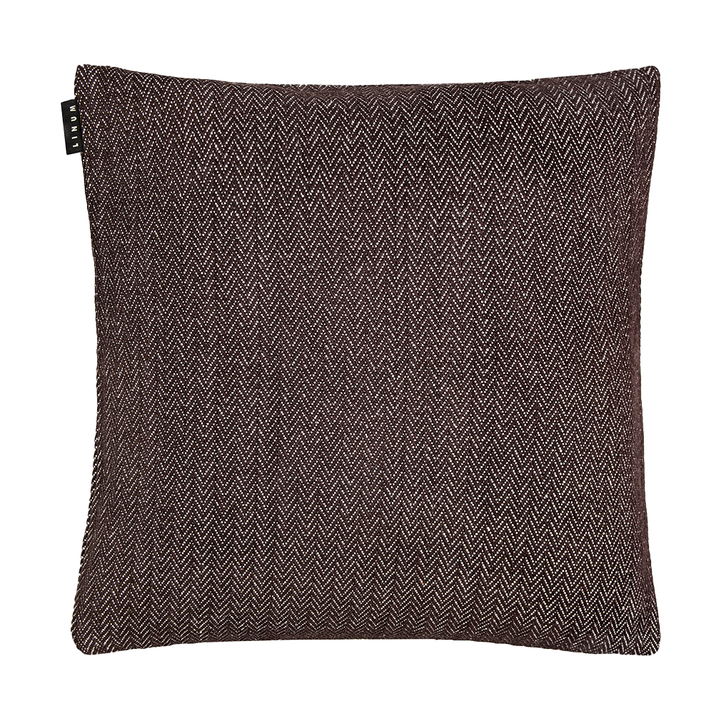 Bilde av Linum Shepard putetrekk 50x50 cm Mørkebrun