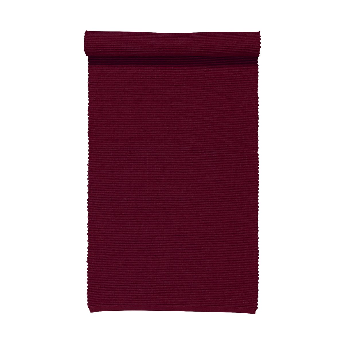 Linum Uni bordsløper 45x150 cm Burgunderrød