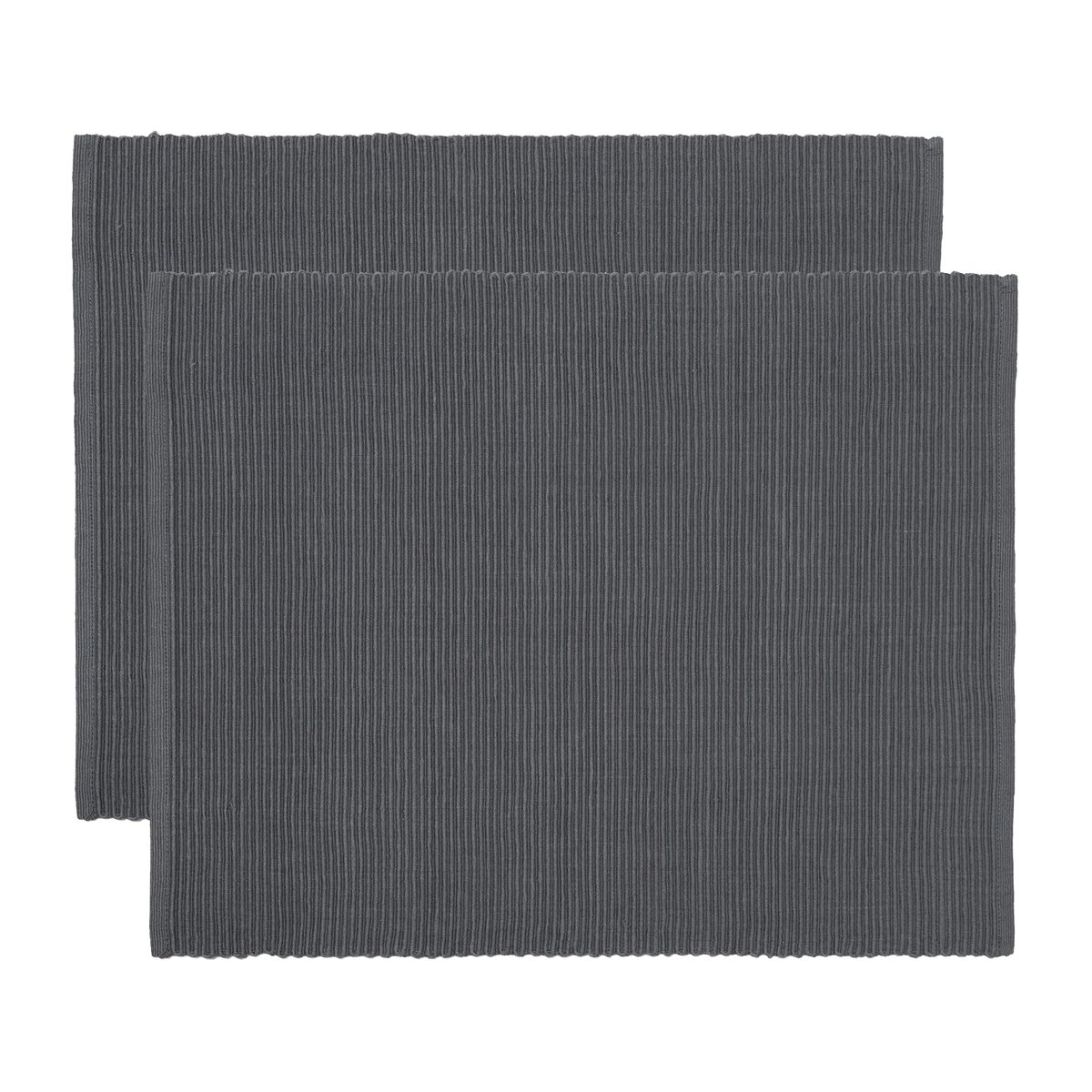 Linum Uni spisebrikke 35 x 46 cm 2-pakning Granittgrå