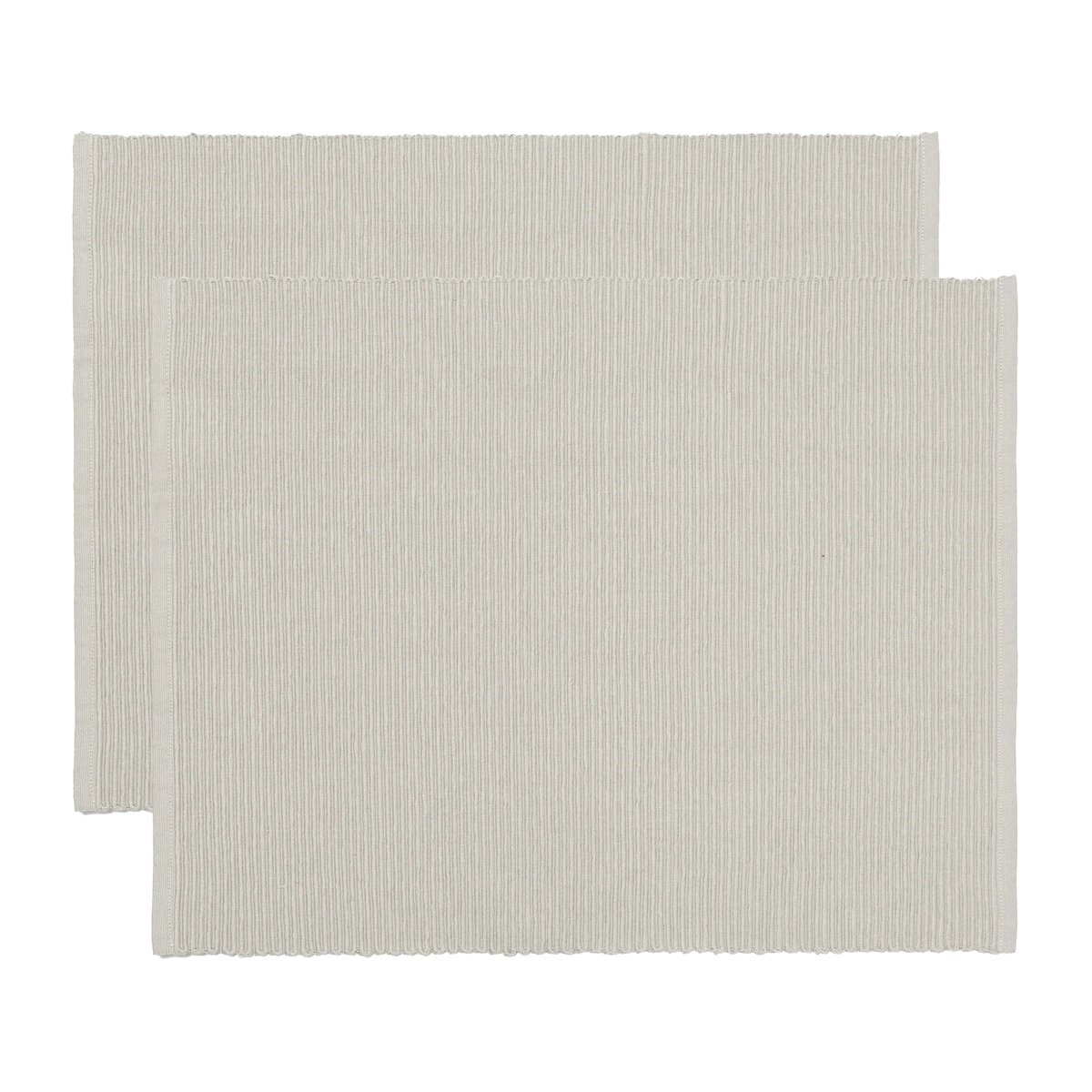 Linum Uni spisebrikke 35 x 46 cm 2-pakning Lysegrå
