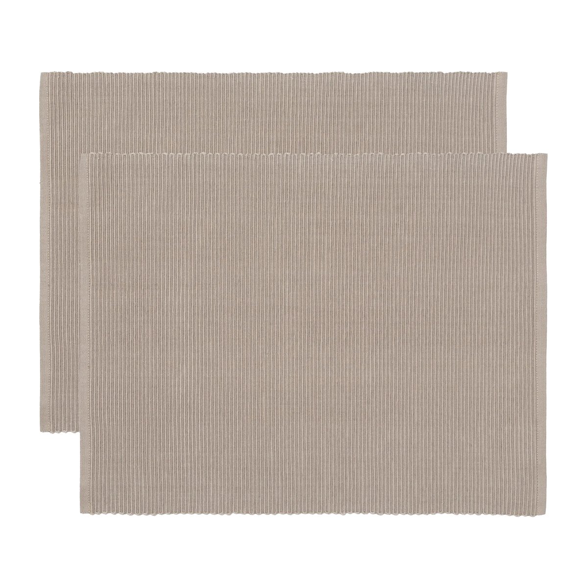 Linum Uni spisebrikke 35 x 46 cm 2-pakning Muldvarpbrun