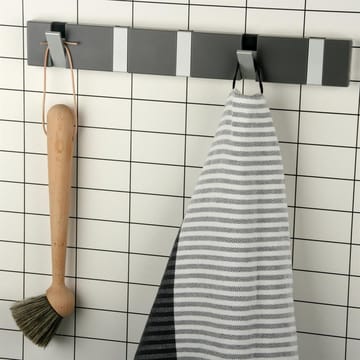 Loca Knax knaggrekke 33 cm kompositt - grå - LoCa