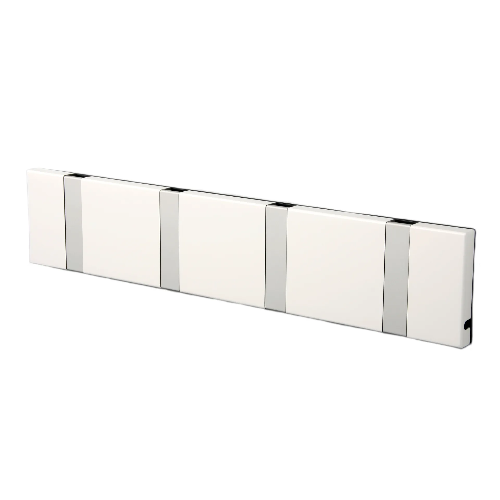 Loca Knax knaggrekke 40 cm, hvit-grå LoCa
