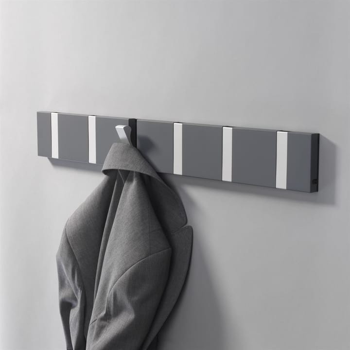 Loca Knax knaggrekke 80 cm, hvit-grå LoCa