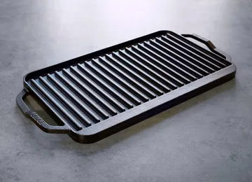 Chef collection vendbar steke- og grillplate - 50x25 cm - Lodge