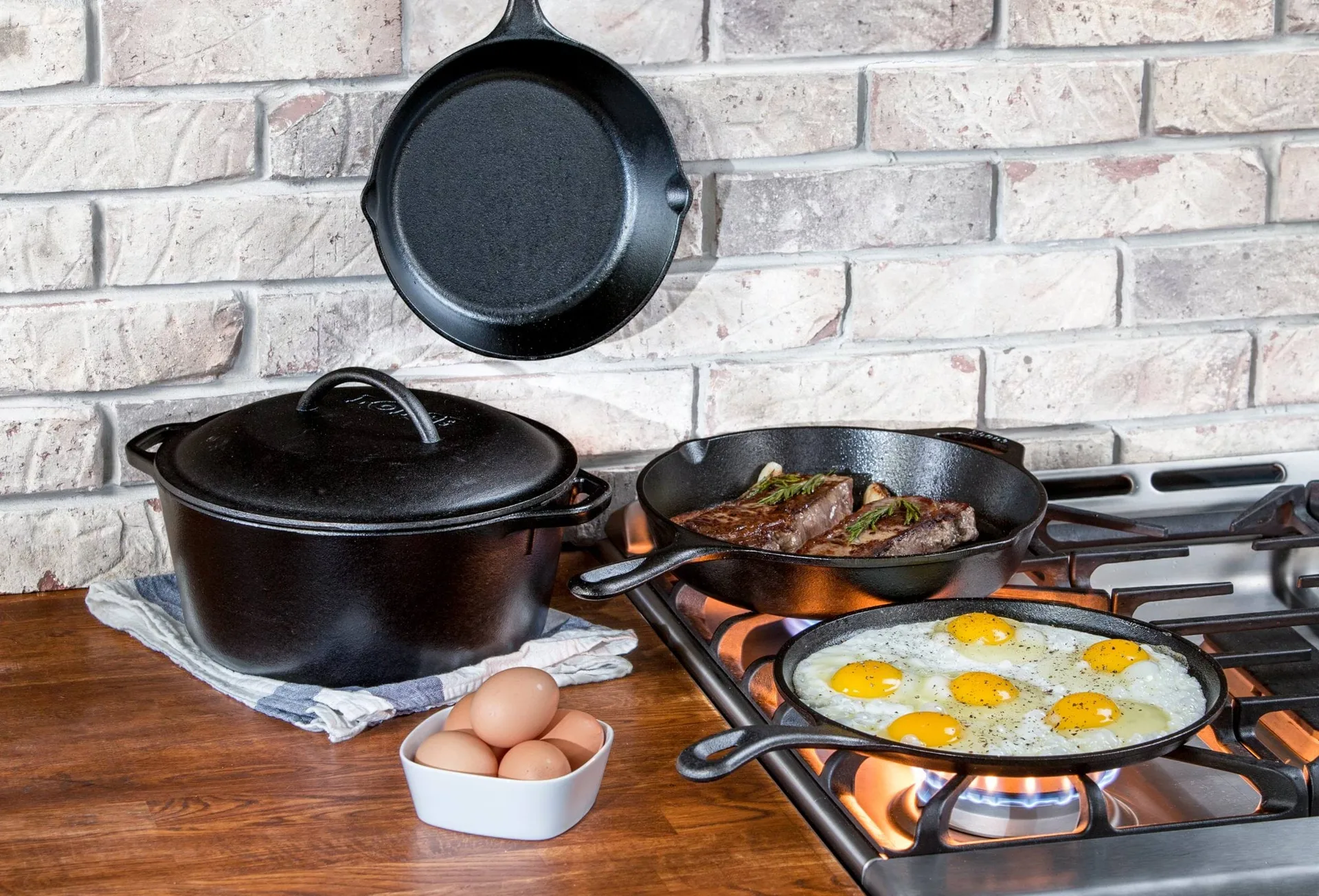 Classic collection crêpe-/pannekakepanne, Ø27 cm Lodge
