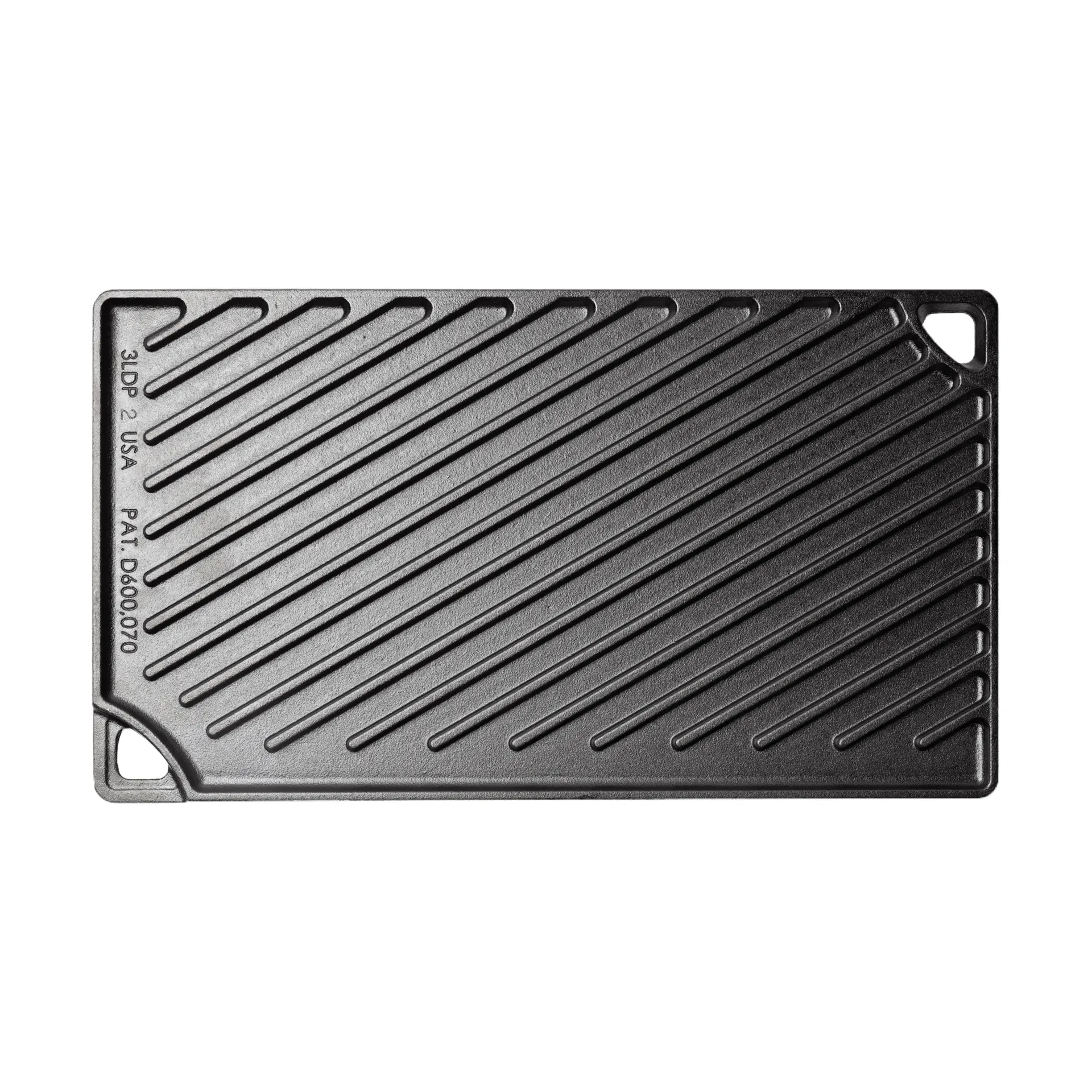 Classic collection steke- og grillplate, Støpejern, vendbar Lodge