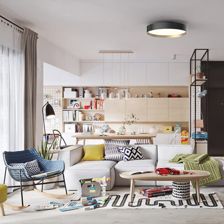 Lucia 45 plafond, Hvit Loom Design