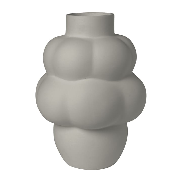 Balloon 04 vase keramikk - Sanded Grey - Louise Roe