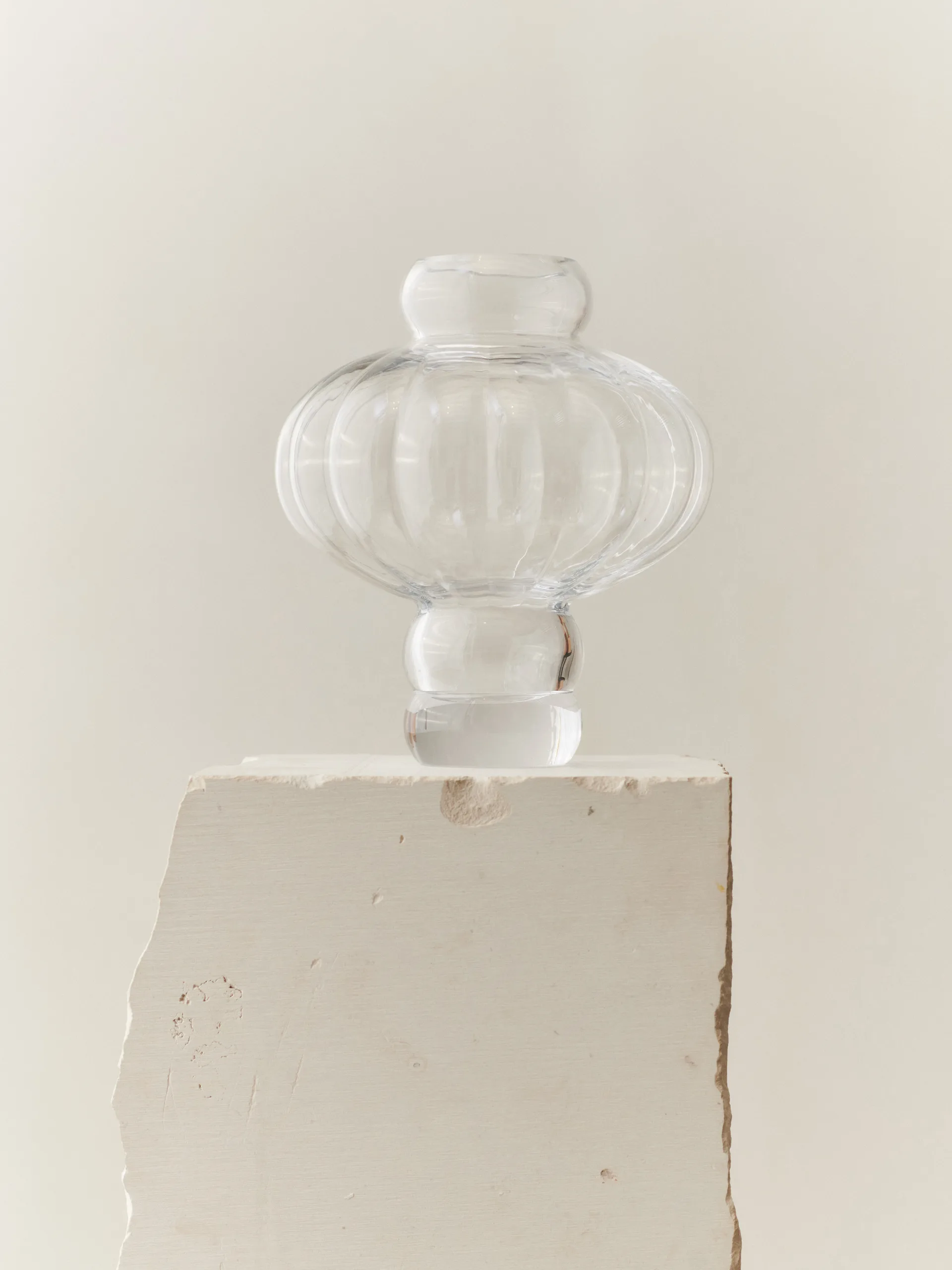 Balloon 08 vase 30 cm, Clear Louise Roe