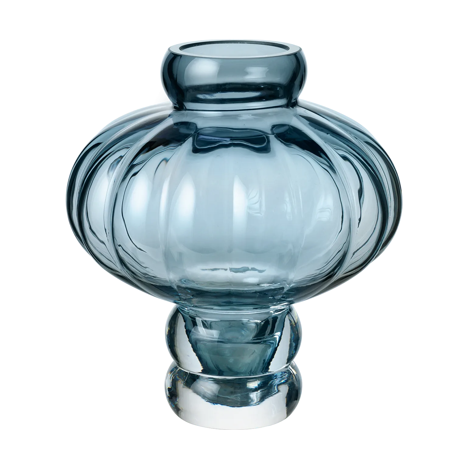 Balloon vase 20 cm, Blue Louise Roe