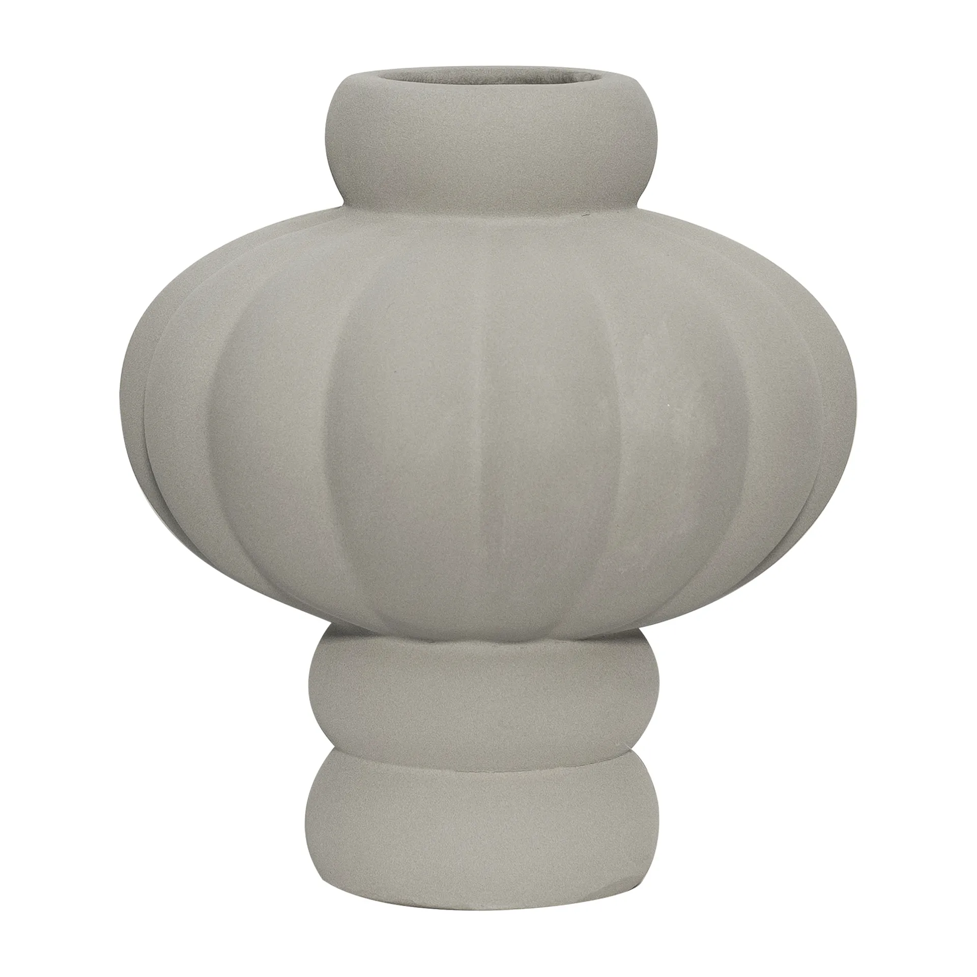Balloon vase 20 cm, Sanded Grey Louise Roe