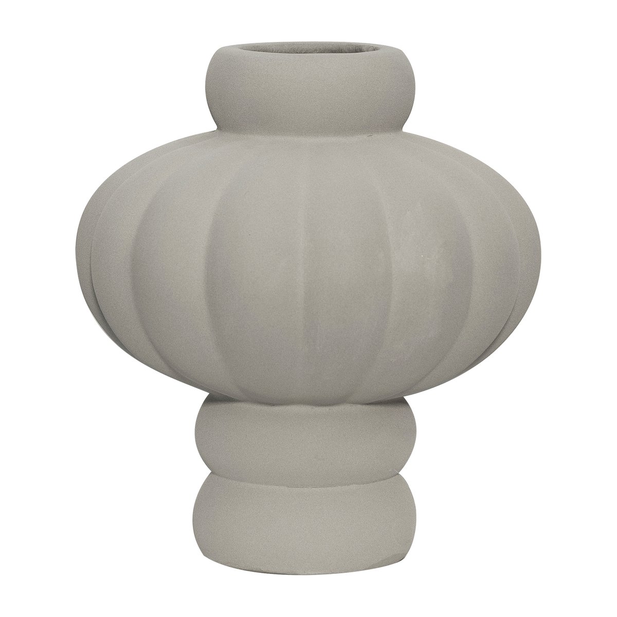 Bilde av Louise Roe Balloon vase 20 cm Sanded Grey
