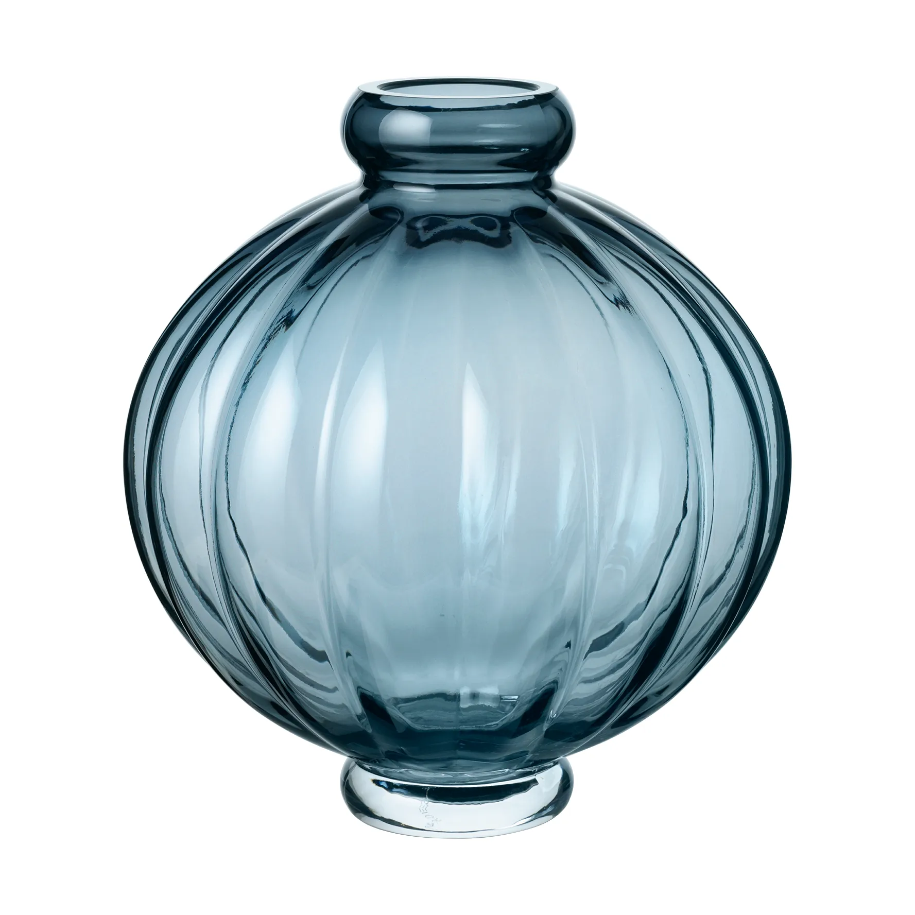 Balloon vase 25 cm, Blue Louise Roe