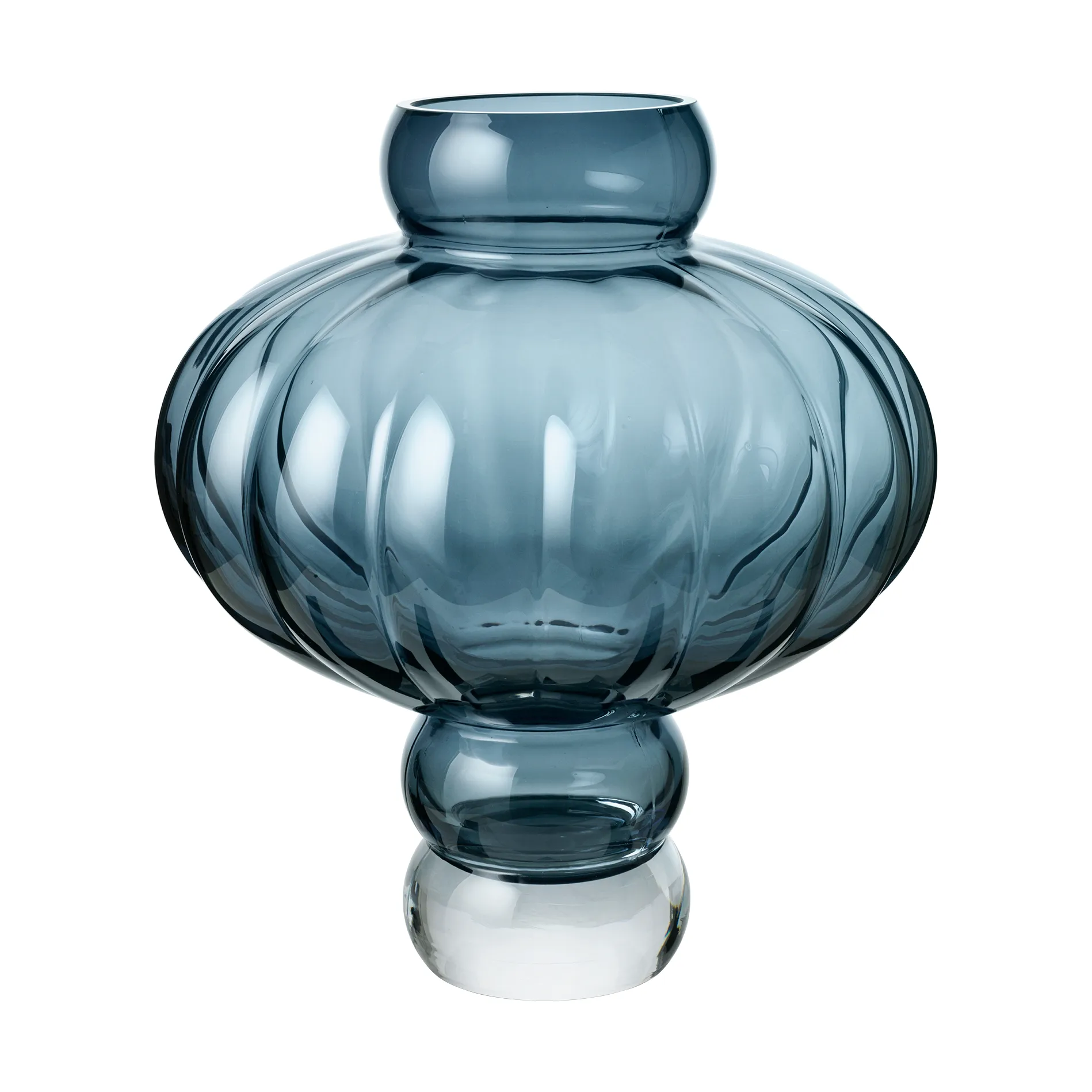 Balloon vase 40 cm, Blue Louise Roe