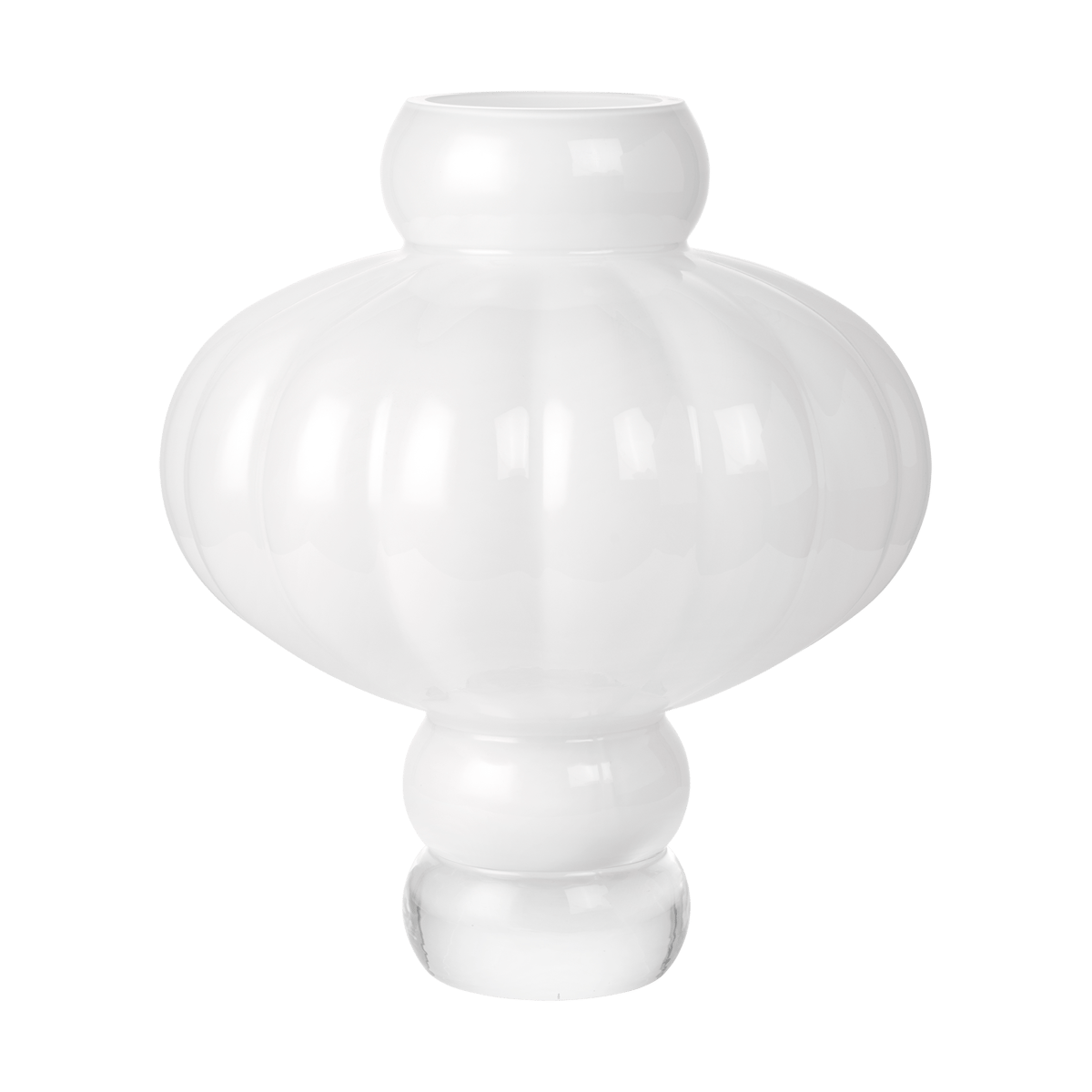 Bilde av Louise Roe Balloon vase 40 cm Opal White