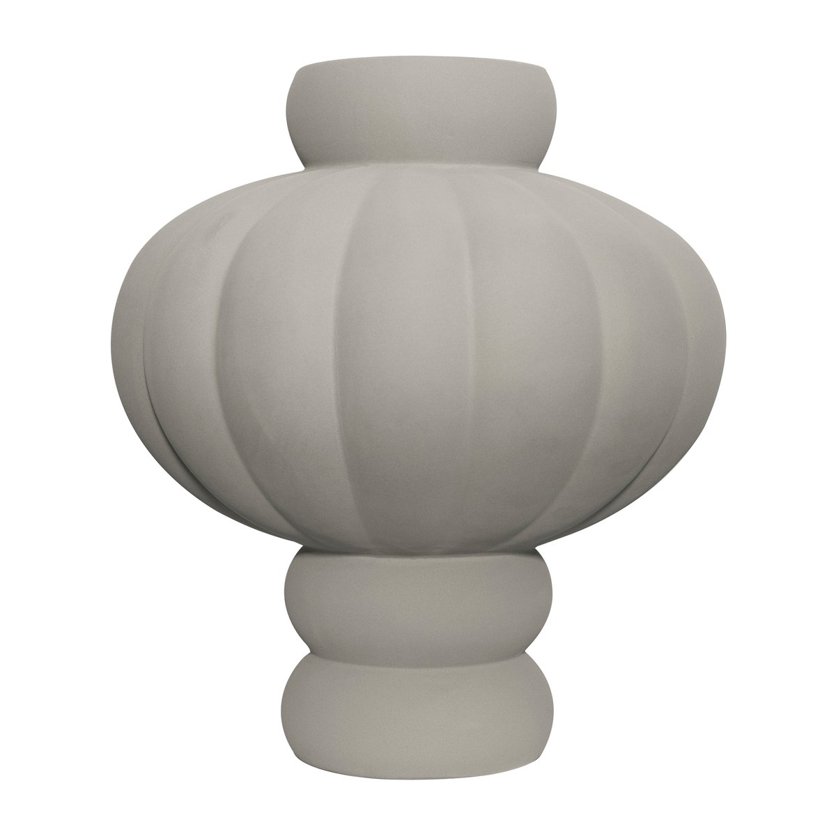 Bilde av Louise Roe Balloon vase 40 cm Sanded Grey