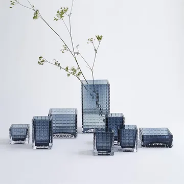 City Hurricane vase - Blå - Louise Roe