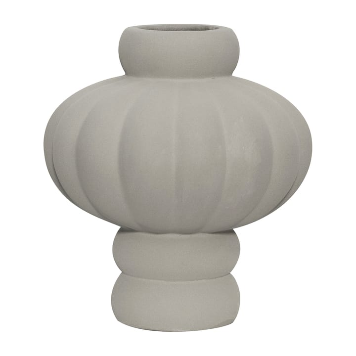 Balloon vase 20 cm - Sanded Grey - Louise Roe Copenhagen